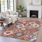 Edge Collections - 3' x 5' - Multicolor - Southwestern Washable Area Rug for Indoor and Outdoor Use - 1 Piece